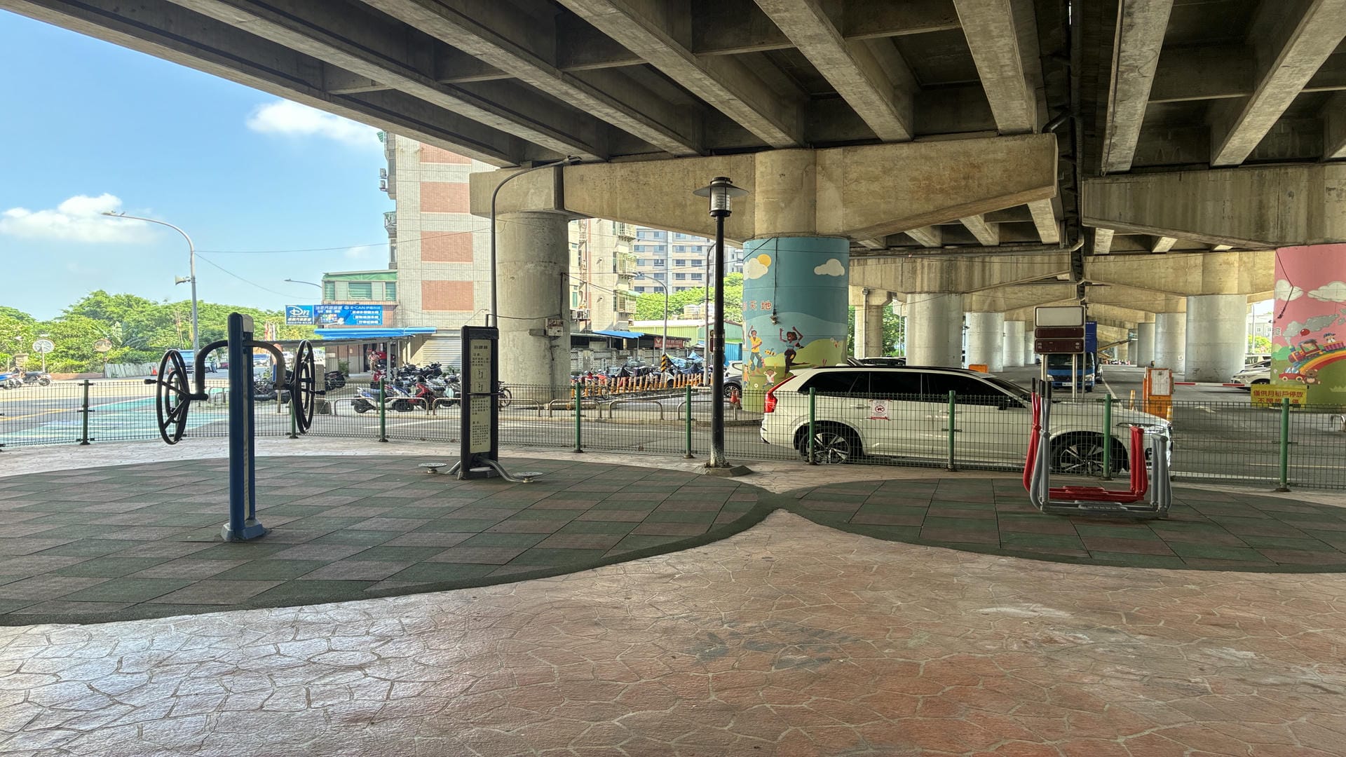國道2號橋下(文中路~中山路段)