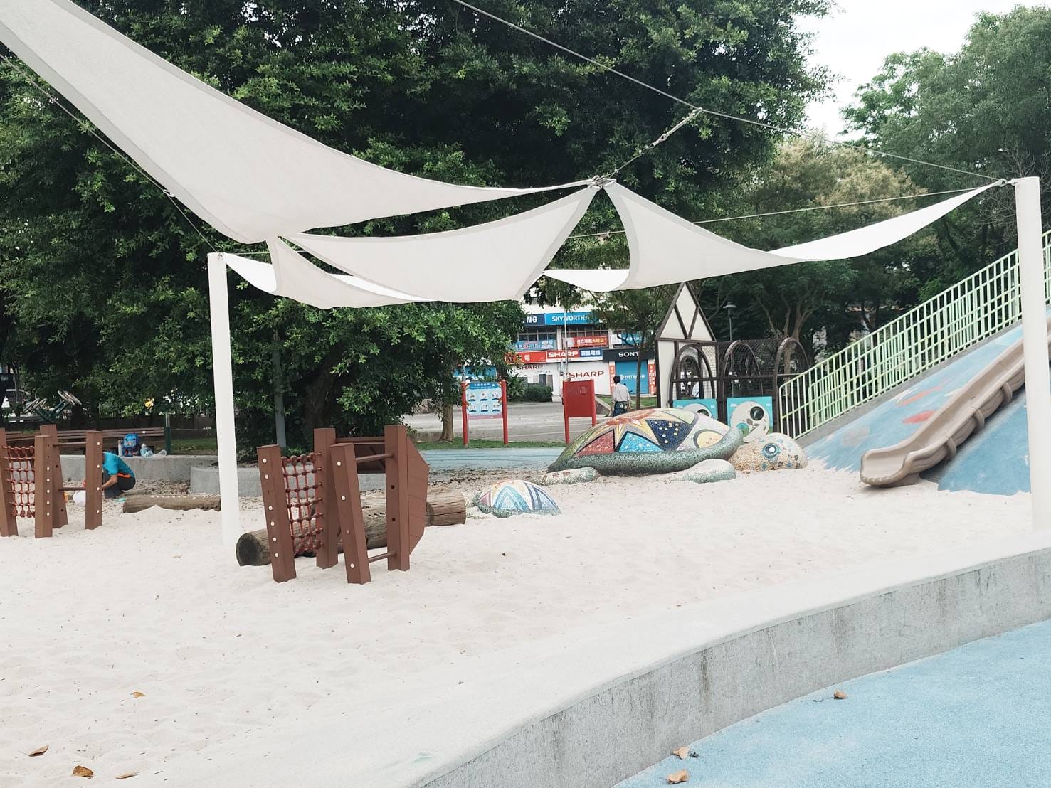 海龜造型沙坑