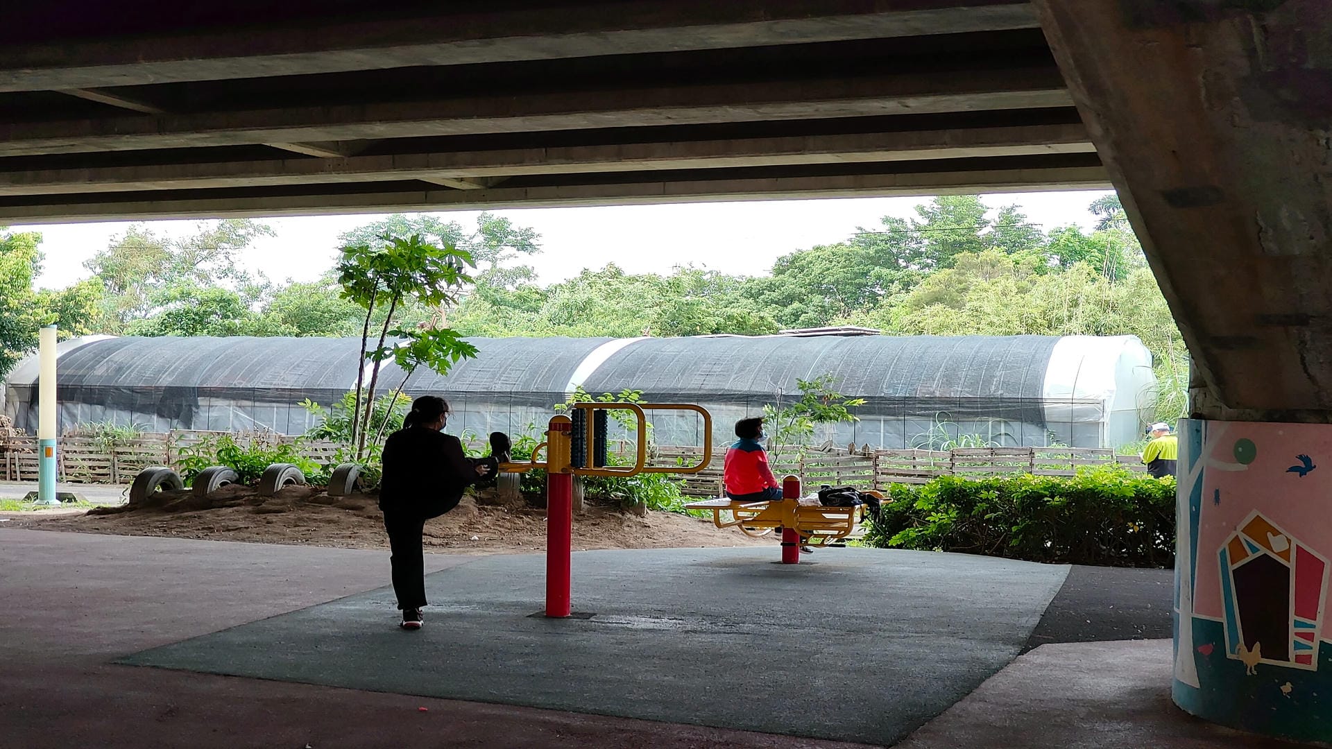 國道2號橋下(南桃園交流道~機場交流道)